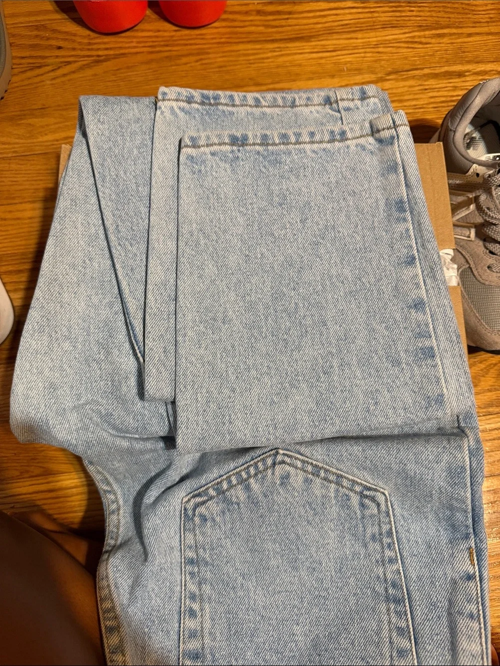 Calvin Klein Light Blue high waisted Jeans - Relaxed Back Pocket Style